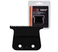 Reemplazo Profesional De Barbería Gold Metel T-Blade, Compatible Con Babyliss, BladeBarbershop FX707 FX787 FX726 FX787Z(Black)