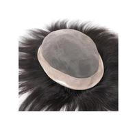 Reemplazo Prótesis capilar for hombre, transpirable, monofilamento de encaje con NPU alrededor del cabello. Sistemas(8x10)