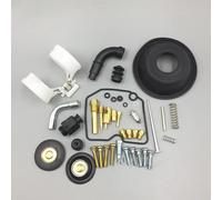 Reemplazo Revisión Carburador Kit De Reparación De Carburador De Motocicleta para Vulcan VN400 1995-2004 para VN 400 Configurar Parte De Junta De Aguja De Flotador De Diafragma De Vacío