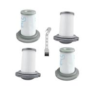 reemplazos de 2 Prefiltros, 2 Filtros Motor compatible con Rowenta X-Force Flex 8.60 RH96xx aspiradora accesorios,Filtros de Repuesto para ZR009005,ZR009006