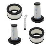 reemplazos de 2 Prefiltros, 2 Filtros Motor compatible con Rowenta X-Force Flex 9.60 y X-Nano Essential RH20xx aspiradora accesorios,Filtros de Repuesto para ZR009010,ZR009012