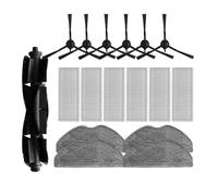 Reemplazos De Almohadillas De Fregona De Filtros De Cepillos Laterales, Compatible Con Rowenta X-PLORER Serie 75S RR8567WH RR8587WH Piezas De Aspiradora De Cepillo Giratorio(A)