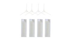 Reemplazos de Trapos fregona con Filtro Rodillo Cepillo Lateral compatibles Accesorios for aspiradoras Tefal Rowenta X plorer 95 Series RG7975WH RG7987(8pcs Kits)