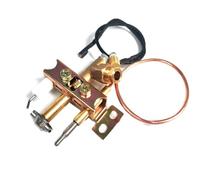 reemplazos Piezas de repuesto for fogatas con calentador de gas propano Kit de ensamblaje de quemador piloto ODS con termopar y cable de encendido de 250 mm