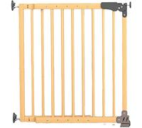 Reer 46221 - Barrera De Seguridad Con Ajuste De Tornillo Opcional, Color Blanco, Wood