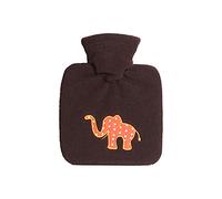 REER Bolsa de agua caliente, diseño de elefante, color marrón