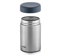 Reer Caja calentadora PURE de acero inoxidable para comida infantil, 300 ml, plata 90408 W