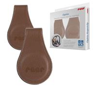 reer Clip & Go Clip magnético para cochecitos y sillitas | Juego de 2 para fijar gasas y juguetes | fuerte agarre sin ganchos ni | marrón