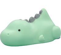 Reer Lumilu Lazy Friends Dino Dino - Luz nocturna para bautizo, regalo de cumpleaños para niños y niñas, color verde