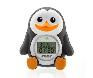 reer MyHappyPingu 2in1 Termómetro digital de baño y temperatura ambiente