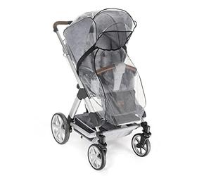 Reer RainCover Classic + Protector de lluvia para cochecito de bebé combinado con cremallera, 1 unidad (1 unidad)