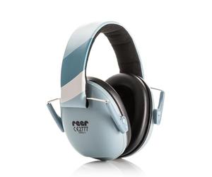 reer SilentGuard Kids - Protección auditiva para niños a partir de 5 años, ayuda para concentrarse y aprender, plegable y creciente, SNR = 27, azul