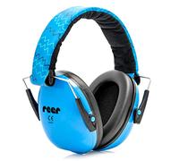 Reer Silentguard - Protector auditivo plegable para niña, color azul, talla única
