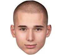 Reese Carter (Buzz Cut) Big Head. Máscara más grande que la vida.