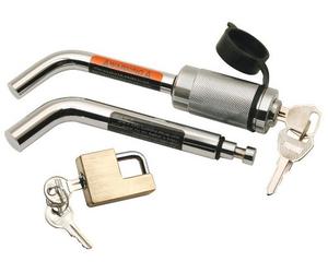 Reese Towpower 7006100 - Cerradura de Receptor de Doble Pasador doblado de Acero Cromado