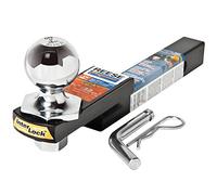 Reese Towpower 7043000 Kit Inicial de Enganche de Bola con Bloqueo, Compatible con Receptor Cuadrado de 3,2 cm, caída de 3,2 cm, Capacidad para 1,590 kg Capacidad, Incluye Bola de Remolque de 5 cm y