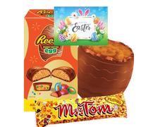 Reeses Chocolate | Reeses Peanut Butter Cup Miniatures Base, 198 g | Reese's Lover calcetín de Navidad
