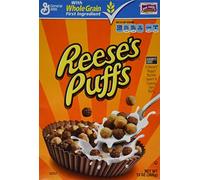 Reeses Peanut Butter Puffs Cereal, 13-Ounce Boxes (Pack of 2)