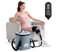 Reezedify Máquina de hielo para rodilla, hombro y cadera después de la cirugía con compresión, máquina de terapia de frío para reemplazo de rodilla, crioterapia para recuperación postoperatoria