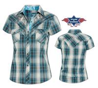Ref: JOSIE Camisas Country Western Stars And Stripes Mujer