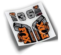 REF:VP326 Pegatinas compatibles con horquilla FOX 36 KASHIMA 2021-2023 MTB, stickers, adhesivos, vinilos para bicicletas de montaña. (BLACK FORK)