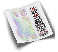 REF:VP335 Pegatinas compatibles con horquilla Rock-Shox SID ULTIMATE SL 2021-2023 MTB, stickers, adhesivos, vinilos para bicicletas de montaña. (HOLOGRÁFICO)
