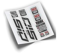REF:VP347 Pegatinas compatibles con horquilla Rock-Shox SID SELECT SL 2021-2023 MTB, stickers, adhesivos, vinilos para bicicletas de montaña. (GRIS 073)