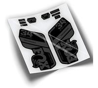 REF:VP415 Pegatinas compatibles con horquilla FOX 34 STEP STEP CAST PERFORMANCE 2020,2021 MTB, stickers, adhesivos, vinilos para bicicletas de montaña. (GRIS 073)