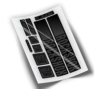 REF:VP443 Pegatinas compatibles con horquilla Rock-Shox JUDY 2021,2022,2023,2024 MTB, stickers, adhesivos, vinilos para bicicletas de montaña. (GRIS 073)