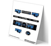 REF:VP472 Pegatinas compatibles con amortiguador FOX FLOAT DPS ELITE 2021-22MTB, stickers, adhesivos, vinilos para bicicletas de montaña. (BLUE-517)