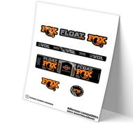 REF:VP472 Pegatinas compatibles con amortiguador FOX FLOAT DPS ELITE 2021-22MTB, stickers, adhesivos, vinilos para bicicletas de montaña. (ORANGE)