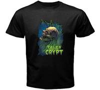 REFENG JINGYAN Tales from The Crypt Logo Men's Black T-Shirt Size S M L XL 2XL 3XL