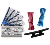 ReferenceReady Kit de Atado de Nudos náuticos para navegantes y Marineros