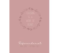 Referendariatsplaner Mai 2026 - Oktober 2027 | Jahres-, Monats- und Wochenübersicht | Stundenplanung | Listen für den Schulalltag | To-Do's und Notizen: Hardcover A4 - Rosa