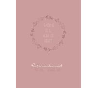 Referendariatsplaner Mai 2026 - Oktober 2027 | Jahres-, Monats- und Wochenübersicht | Stundenplanung | Listen für den Schulalltag | To-Do's und Notizen: Softcover A4 - Rosa