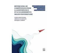Référentiel de compétences pour la gouvernance et le leadership en milieu universitaire