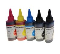 Refill Dye Ink Compatible for D-ekjet 1015 1515 1516 2515 2516 2545 2546 2645 2646 3515 3516 3545 3546 3565 4645 4666(2bk 1c 1m 1y)