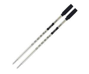 Refill for Cross Ballpoint Pens, Broad, Black Ink, 2/Pack
