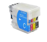 Refillable Ink Cartridge LC38 LC39 LC61 LC65 LC980 LC985 LC990 LC1100 Compatible with DCP J125 185C 195C J315W DCP J140W 145C 165C