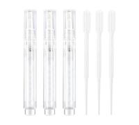 Refillable Paint Brush Set - 3 Piece Paint Pen | 6ml Visible Pressable Pàint Pen | For Furniture Wood Floor Window Scratch Repair, DIY Home Improvement Kitchen Cabinet Arts Crafts