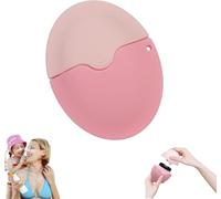 Refillable Sunscreen Applicator - Portable Roller with Sponge Tip for Kids & Adults, Leak-Proof Travel Dispenser for Sun Cream Application-D