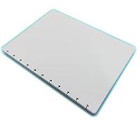 Refills Inserts Disc Bound Planner Recarga 100 hojas (200 páginas) Agujeros en forma de seta - A4 20,5 x 29,2 cm Papel blanco grueso 120 g/m²