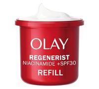 REFILLS Olay Niacinamida + SPF30, Crema Hidratante De Día, Piel Hidratada Durante 24H, Ayuda A Proteger Contra Los Dañinos Rayos UVA Y UVB, 50 Ml