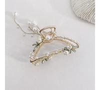Refinado Lily Of The Valley Shark Clip Hair Claw Clips for Women Headwear Horquillas Claw Clip Shark Clip 01 (Color : 108) (Color : 6) (Color : 2)