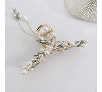Refinado Lily Of The Valley Shark Clip Hair Claw Clips for Women Headwear Horquillas Claw Clip Shark Clip 01 (Color : 108) (Color : 6) (Color : 108)