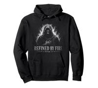 Refined by Fire 1 Pedro 1 7 Versículo bíblico Cristiano Sudadera con Capucha
