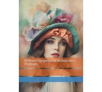 Refined Elegance in Watercolor Portraits (Ethereal Grace: Portraits of Feminine Beauty and Gentle Spirituality)