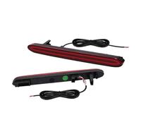 reflectante parachoque trasero Compatible Con CR-V 2005-2006 Para Element 2009 2010 2011 Luces De Freno Y Luces De Advertencia De Intermitentes Reflector De Parachoques Trasero.(B)