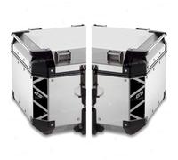 Reflectantes Adhesivos compatibles con Givi Monokey Trekker Outback Baúl Aluminio Top Case 42 58 ltr (negro)