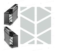 Reflectantes Adhesivos compatibles con Givi Monokey Trekker Outback Baúl Aluminio Top Case 42 58 ltr (Blanco)